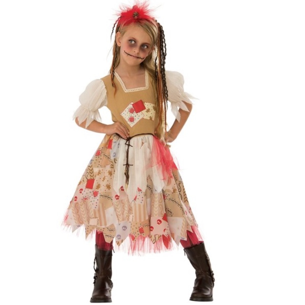 NWT Rubies Girl’s Medium Mystic Costume (VooDoo Girl) Size Medium or Ages 5-7